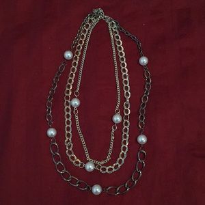 Multi-Layer Pearl Necklace